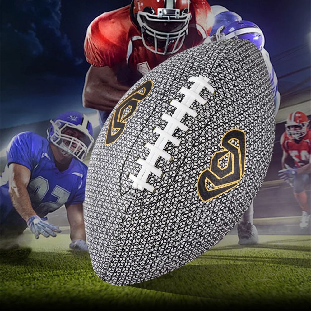 Rugby Training Ball - Rugby américain antidérapant pour adultes, compétition