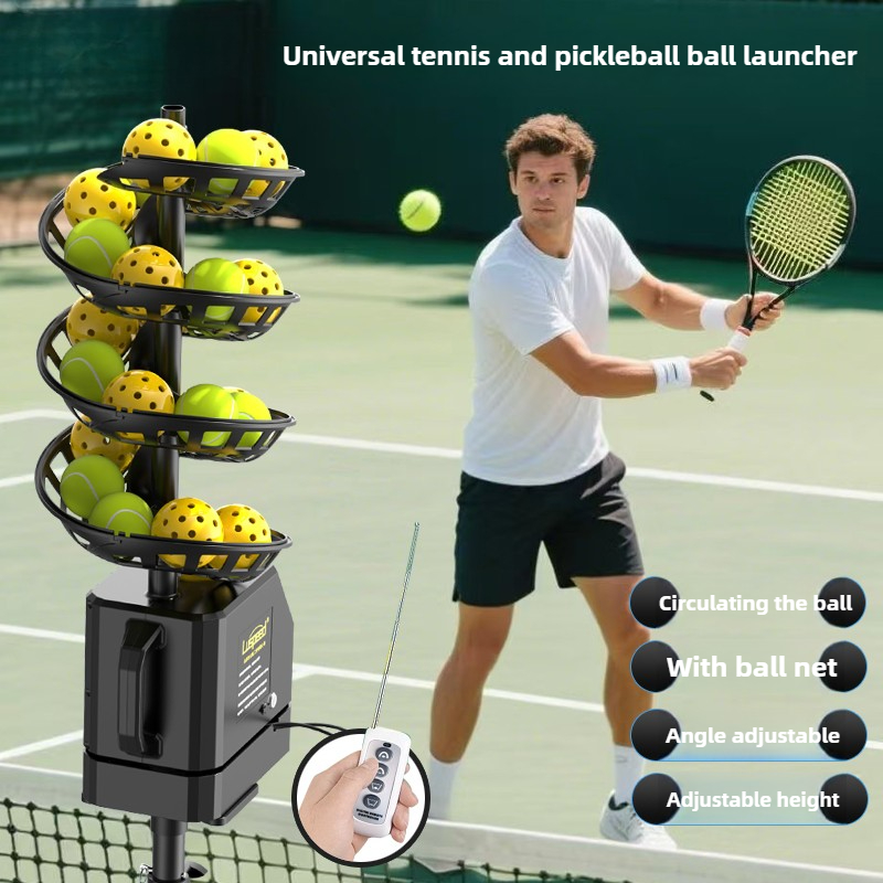 Sports Equipment Tennis - Machine à balles de Tennis réglable,