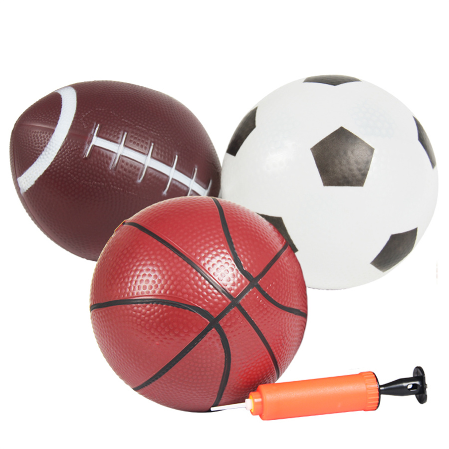 Rugby Training Ball - 【Ensemble de trois pièces】Basket + Football