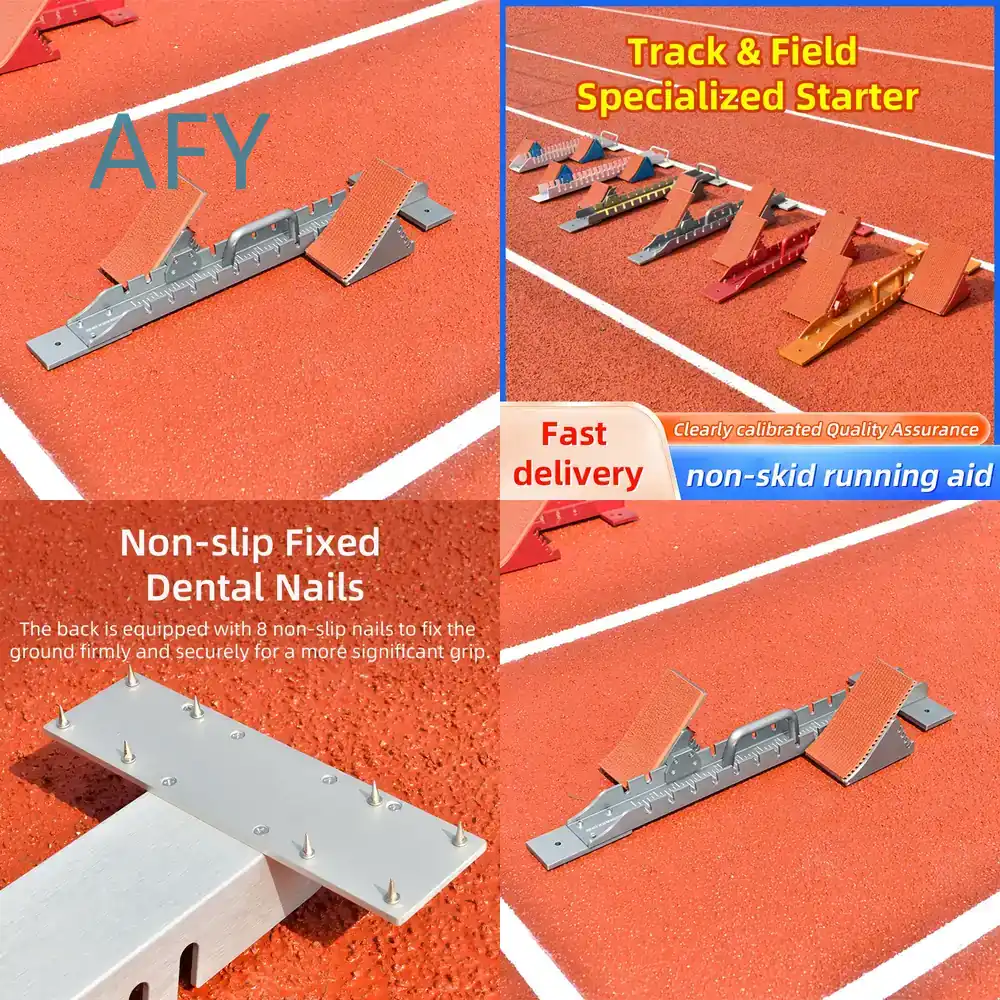 Sports Equipment That Starts With A - Bloc de départ pour l'entraînement d'athlètes