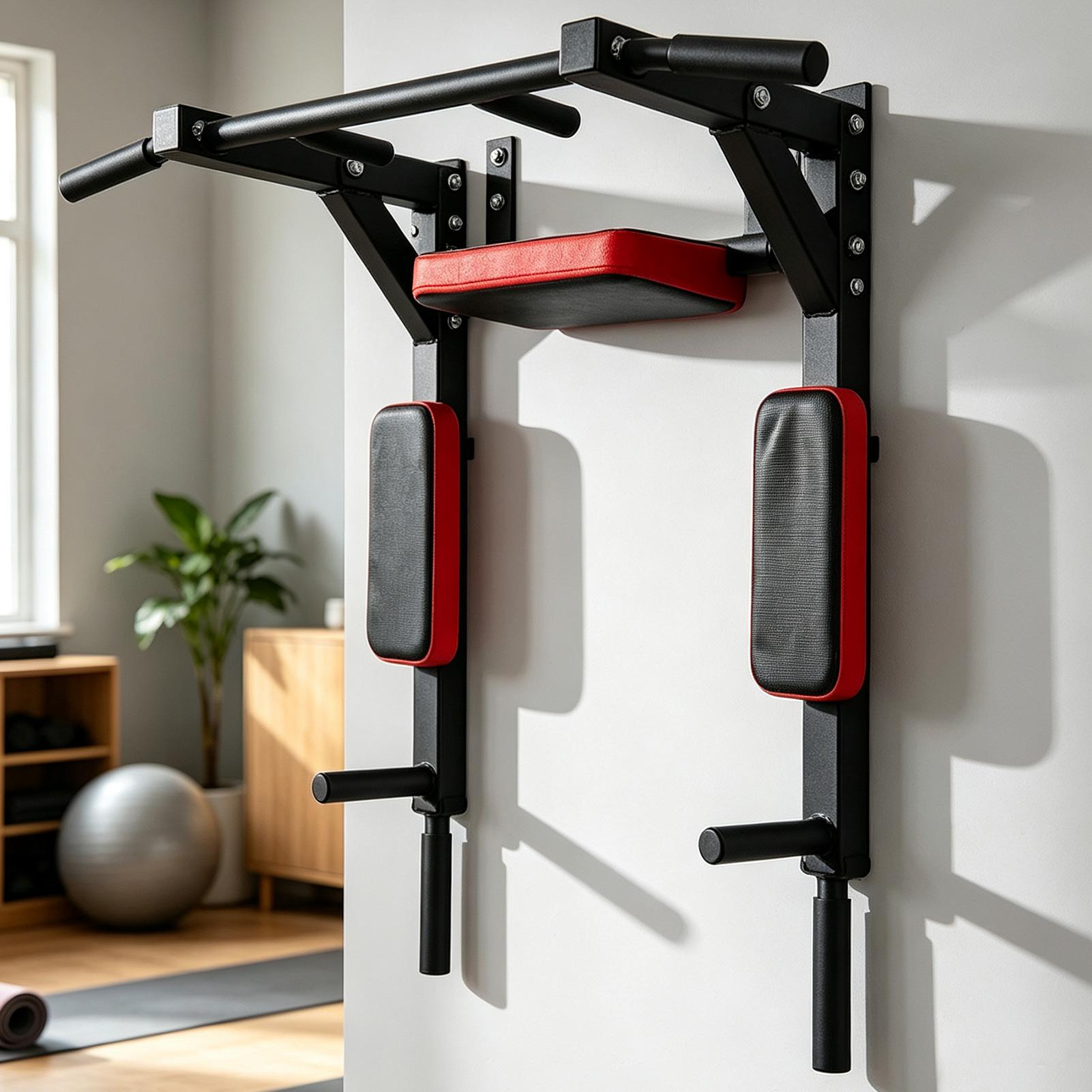Sports Equipment For Home - Barre de traction murale multifonctionnelle avec